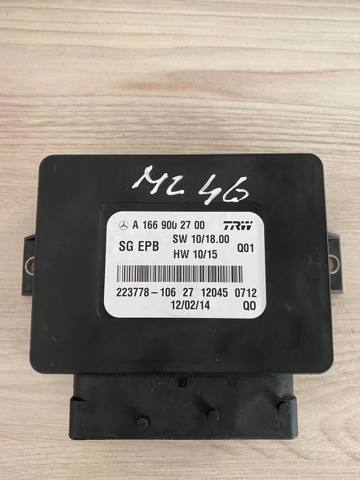 A1669002700 MERCEDES Блок управления (модуль) электромеханического стояночного тормоза купить в Ровно