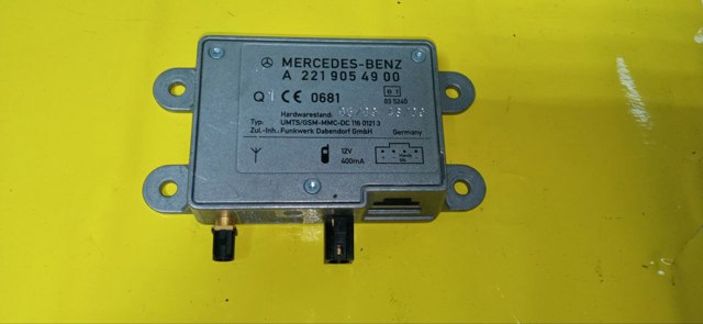 Усилитель сигнала антенны A2219054900 MERCEDES