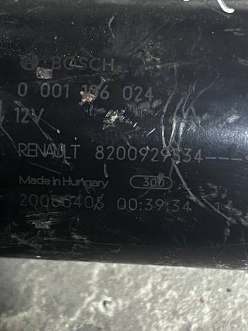 8200929534 RENAULT Стартер купить в Сумы