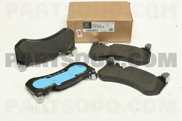 A0084202020 MERCEDES Колодки тормозные передние дисковые купить в Сумы
