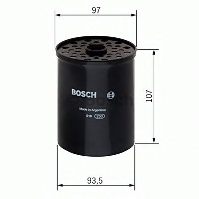 BOSCH 1457434448 Топливный фильтр в наличии Чернигов
