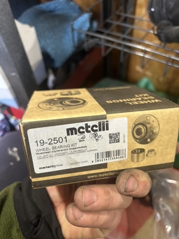 192501 METELLI Подшипник задней ступицы купить в Днепр