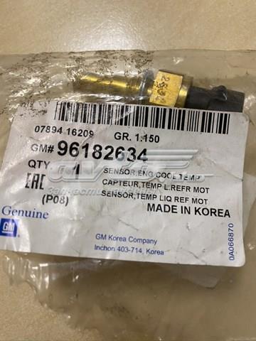 96182634 General Motors датчик температуры охлаждающей жидкости