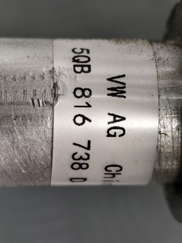 5QB816738A Шланг кондиционера, от радиатора к испарителю купить Сумы