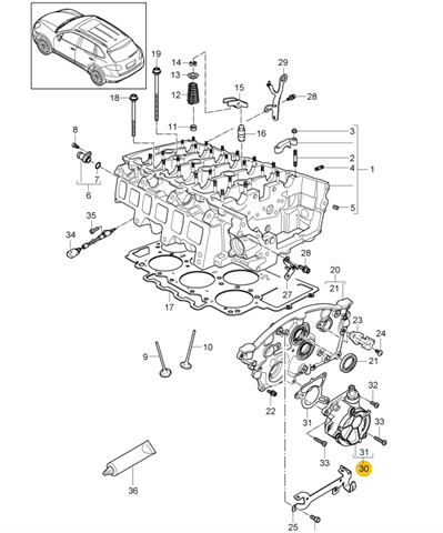 95511005003 PORSCHE Вакуумный насос купить в Ровно