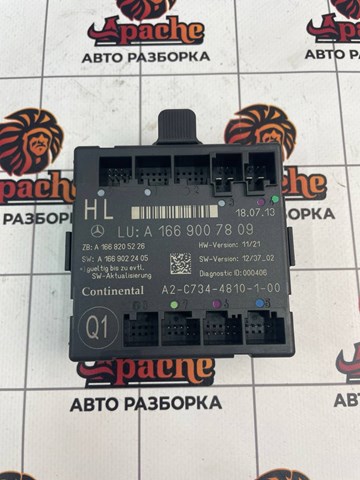 Блок комфорта задней двери A1669007809 MERCEDES