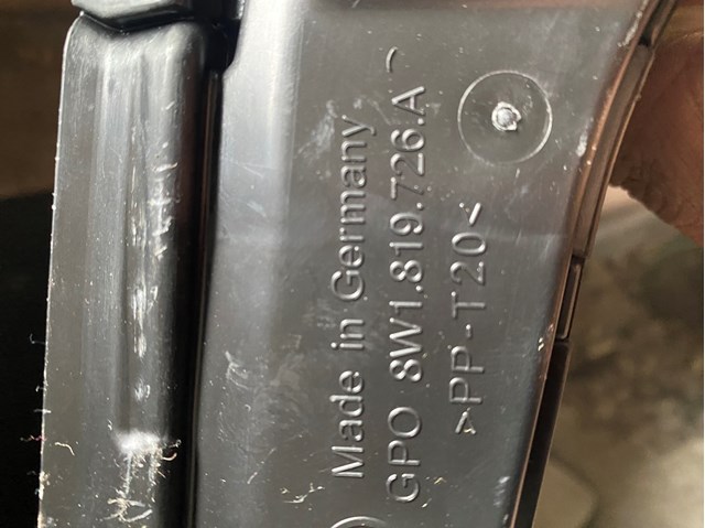 Центральный воздуховод 8W1819726A VAG