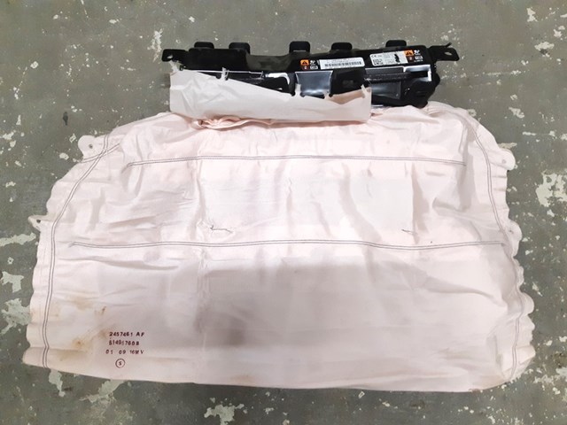 2 подушка безопасности водителя колени (под восстановление) tesla model x s rest 1005259-00-g 1005259-00-G