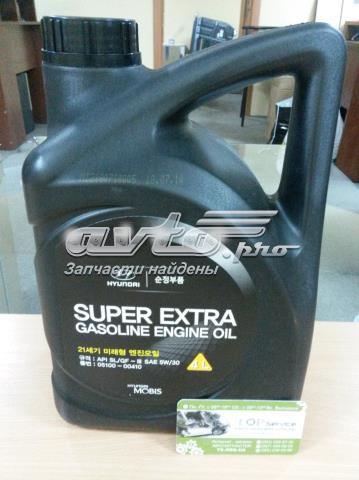 Олива моторна hyundai/kia super extra gasoline 5w-30 4л. 0510000410