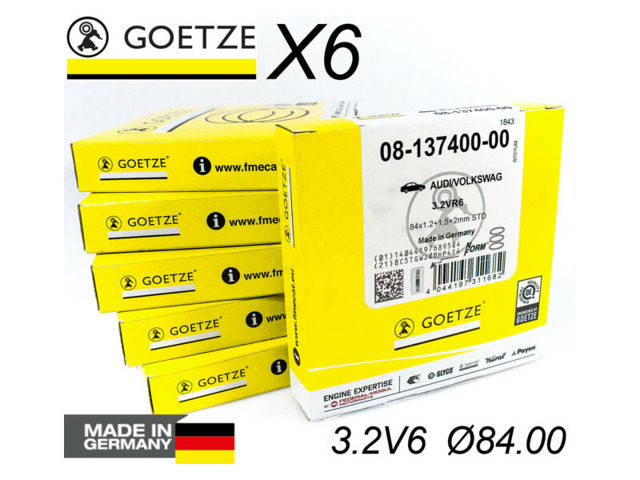 GOETZE 0813740000 Кольца поршневые на 1 цилиндр, STD. в наличии Запорожье