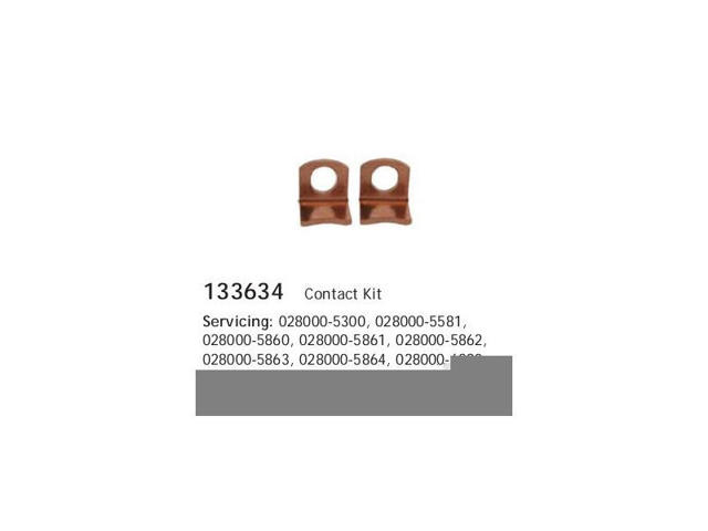 Ремкомплект втягивающего реле стартера 133634 CARGO