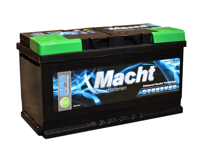 Акумулятор macht efb 90 ah 850 a 353x175x190