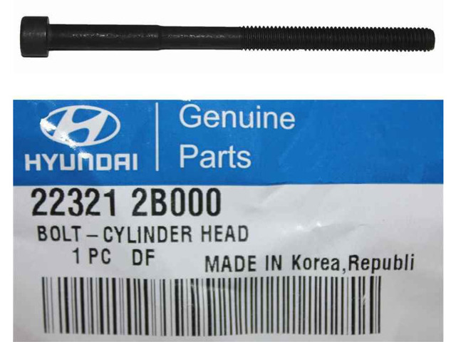 HYUNDAI 223212B000 Болт головки блока цилиндров (ГБЦ) в наличии Черновцы