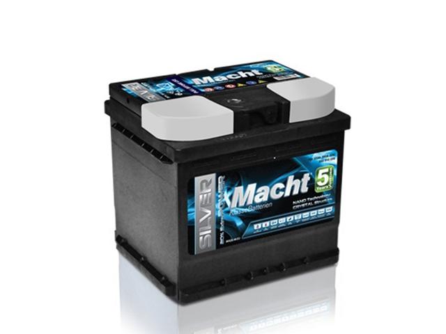Акумулятор macht silver power 55ah/560a 207x175x190