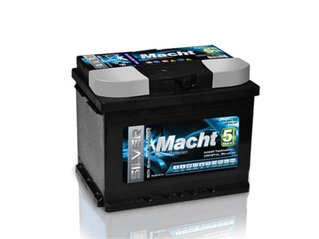 Акумулятор macht silver power 65ah/640a 242x175x190