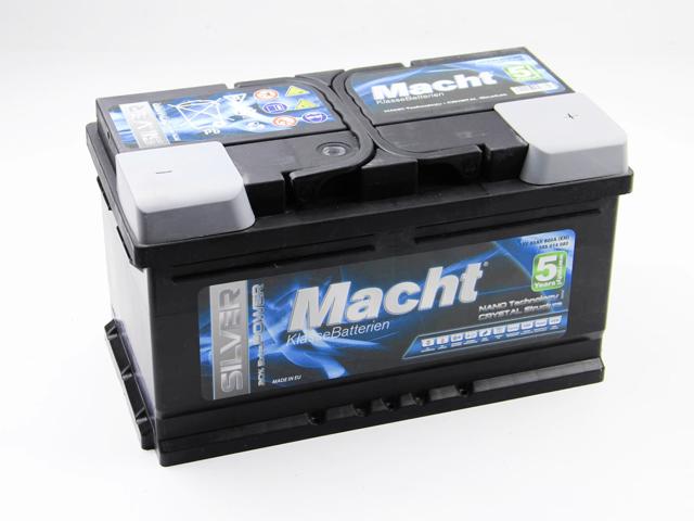 Акумулятор macht silver power 100ah/920a 353x175x190