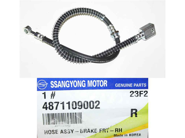 Шланг тормозной передний правый 4871109002 SSANG YONG