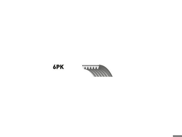 Клиновый ремень 6PK2075 GATES