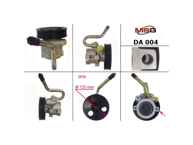 Насос ГУР DA004 MS GROUP