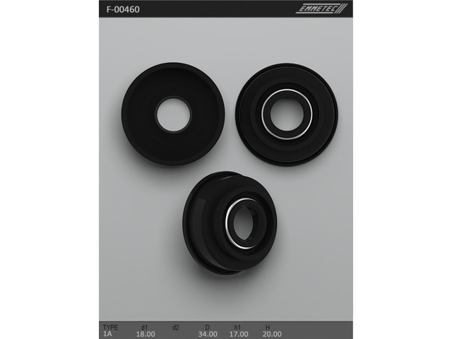 Сальник рулевой колонки F00460 EMMETEC