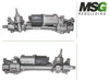 Реечный рулевой механизм ME409NLR0R MSG Rebuilding