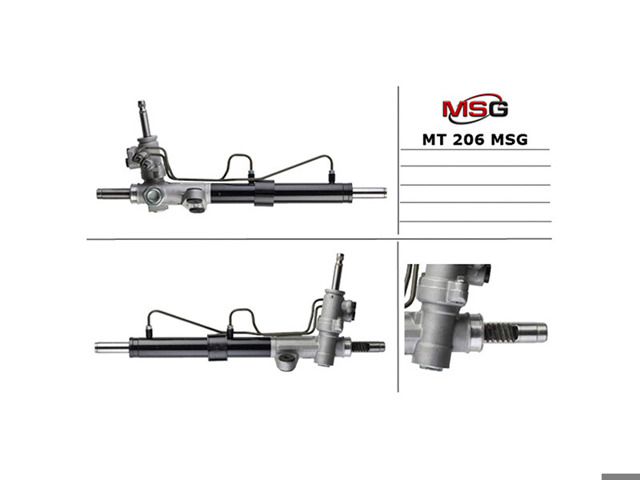 Рейка рулевая MT206 MS GROUP