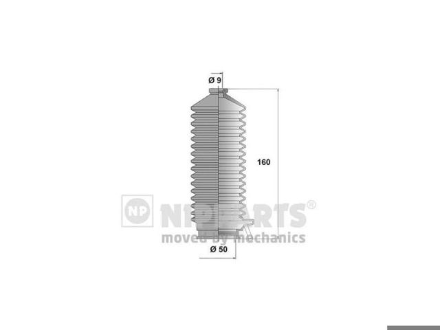 Пыльник рулевой рейки правый NI206DUSTER2 MS GROUP