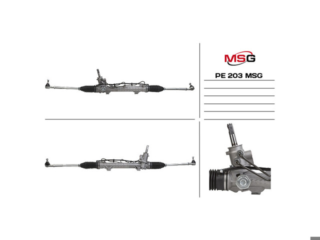 Рейка рулевая PE203 MS GROUP