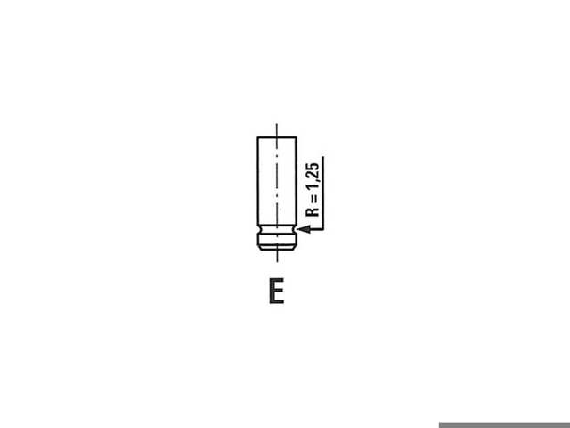 Впускной клапан Honda Accord 4
