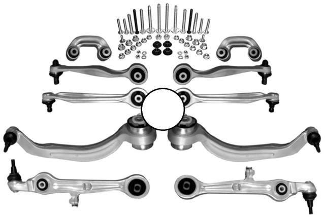 Рычаг передней подвески нижний левый RL804750KIT RAISO