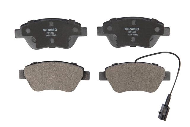 Колодки тормозные RP1482 RAISO