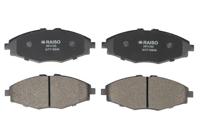 Колодки тормозные передние дисковые RP3195 RAISO