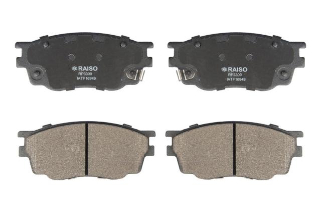 Колодки тормозные передние дисковые RP3309 RAISO