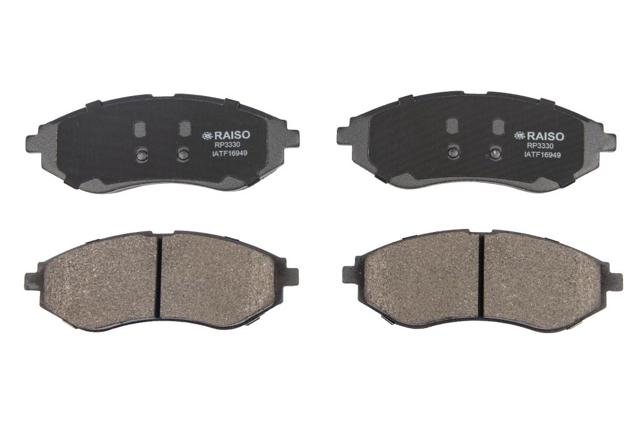 Колодки тормозные дисковые комплект RP3330 RAISO
