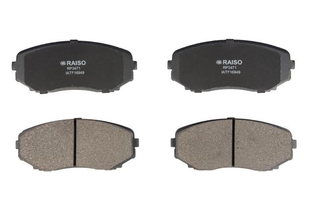 RAISO RP3471 Колодки тормозные передние дисковые в наличии Тернополь
