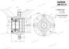 Задняя шпиндель SH15937 SHAFER