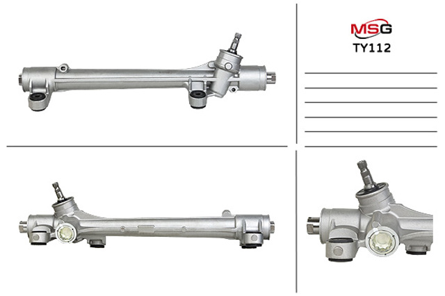 Рейка рулевая TY112 MS GROUP