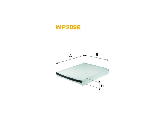 Внутрисалонный фильтр WP2096 WIX