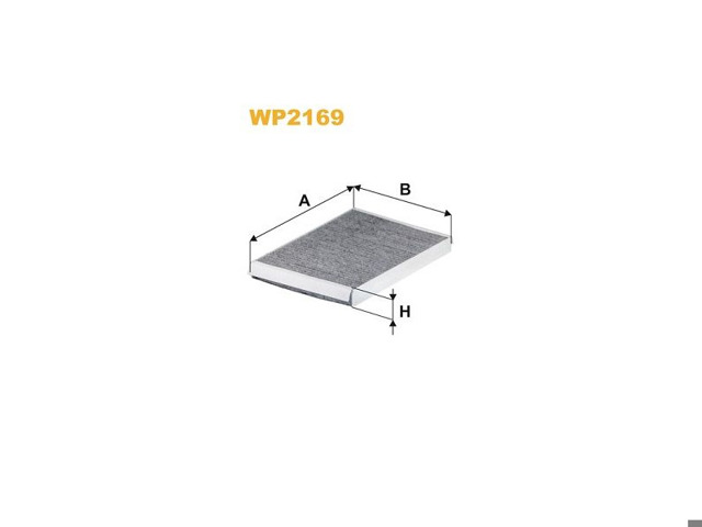 Фильтр салона угольный WP2169 WIX