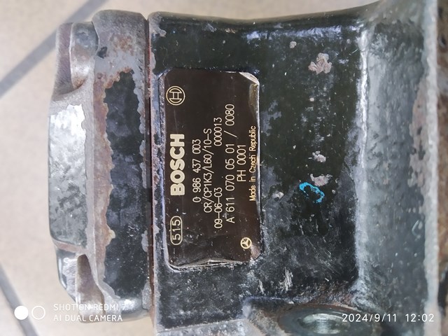 Насос топливный высокого давления (ТНВД) Мерседес-бенц Спринтер 1 2-t