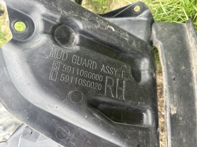 Подкрылок передний правый 59110SG020 SUBARU