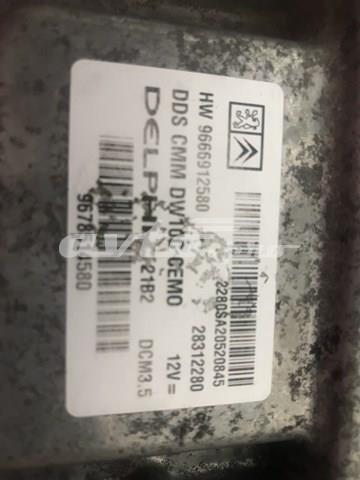 Мозги двигателя 9666912580 PEUGEOT