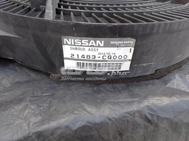 NISSAN 21483CG000 Диффузор радиатора кондиционера в наличии Ирпень