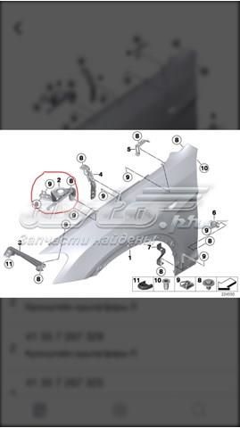 BMW 41357267327 Кронштейн (адаптер) крепления фары передней левой в наличии Полтава