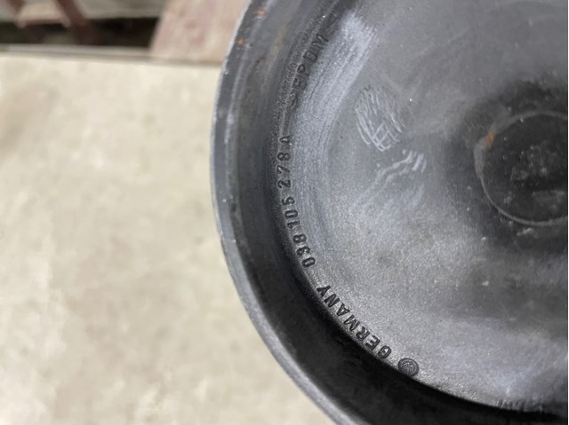 038105278A Крышка (заглушка) шкива коленвала купить Винница