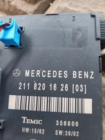MERCEDES 2118201626 Блок комфорта задней двери в наличии Тернополь
