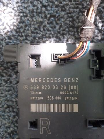 Блок комфорта передней двери 6398200326 MERCEDES