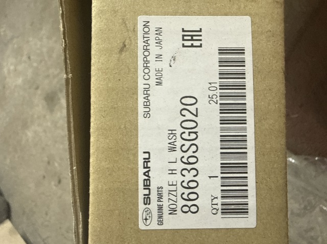 SUBARU 86636SG020 Форсунка омывателя фары передней левой в наличии Сумы