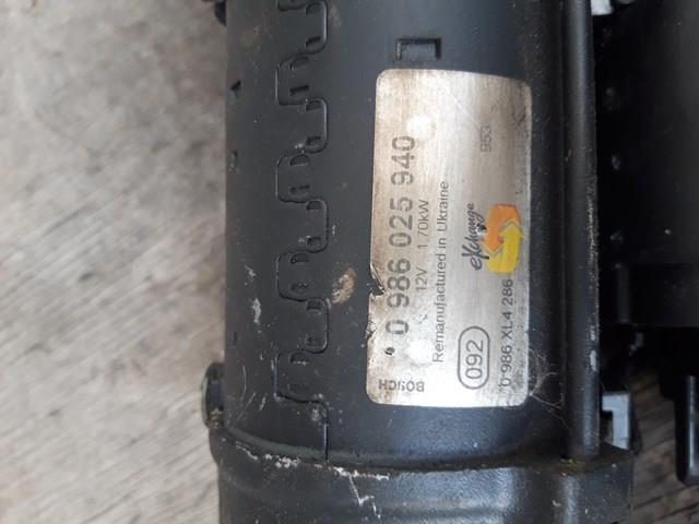 BOSCH 986025940 Стартер в наличии Николаев