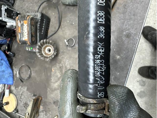 A0029979652 MERCEDES Шланг ГУР низкого давления, от бачка к насосу купить в Одесса